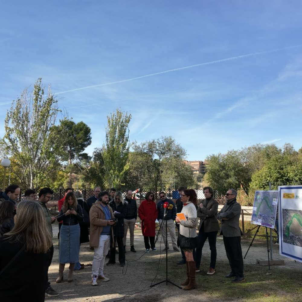 Rueda de prensa en las inmediaciones del río Tajo: avances y retos del proyecto Renace Tajo